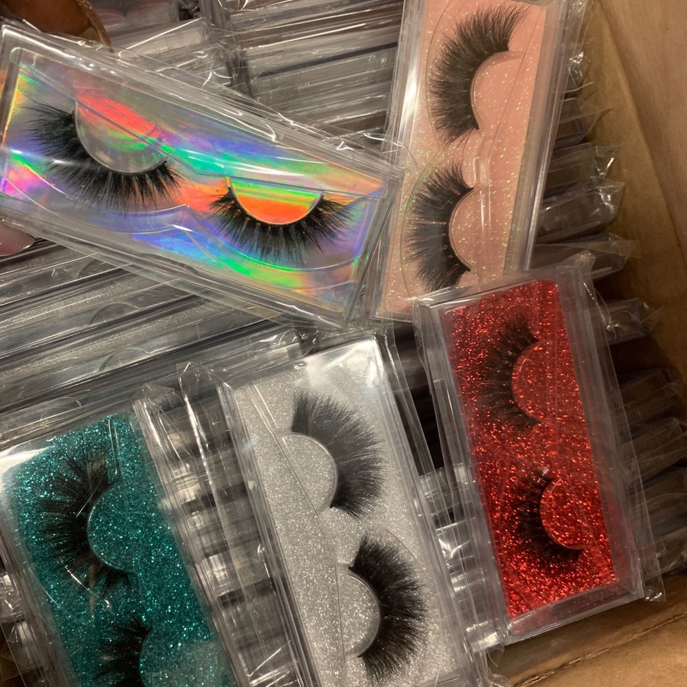Glam mink lash strips